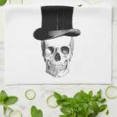 serviettes de cuisine crâne (Plié)