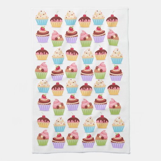 Serviettes de cuisine Cupacake (Vertical)