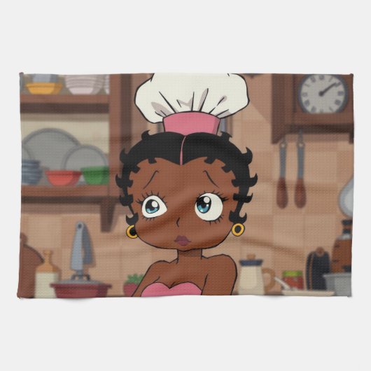 Serviettes de cuisine de Boop- a long (Horizontal)