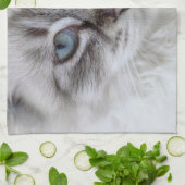 Serviettes de cuisine de chat (Plié)