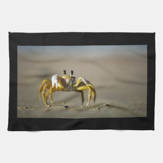 Serviettes de cuisine de crabe (Horizontal)