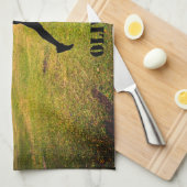 Serviettes de cuisine de cross-country (Quart Plié)