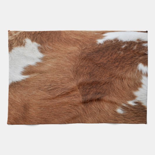 Serviettes de cuisine de fourrure de vache (Horizontal)