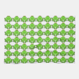 Serviettes de cuisine de grenouille