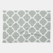 Serviettes de cuisine de gris argenté de (Horizontal)