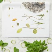 Serviettes de cuisine de hérisson (Plié)