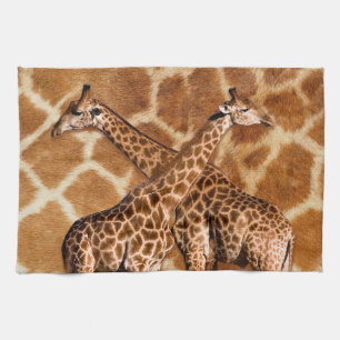 Serviettes de cuisine de la girafe 1A