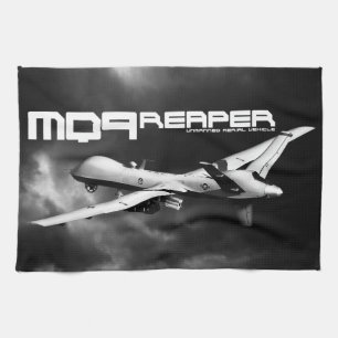 Serviettes de cuisine de MQ-9 Reaper