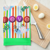 Serviettes de cuisine de Noël (Quart Plié)