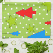 Serviettes de cuisine de Noël (Plié)