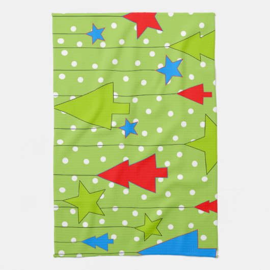 Serviettes de cuisine de Noël (Vertical)