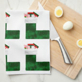 Serviettes de cuisine de Noël (Quart Plié)