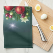 Serviettes de cuisine de Noël (Quart Plié)