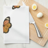 serviettes de cuisine de papillon de monarque (Quart Plié)