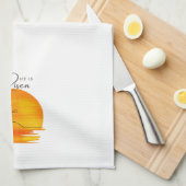 Serviettes de cuisine de Pâques (Quart Plié)