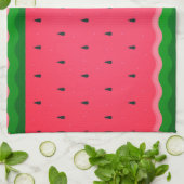 Serviettes de cuisine de pastèque (Plié)