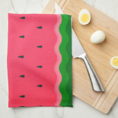 Serviettes de cuisine de pastèque (Quart Plié)