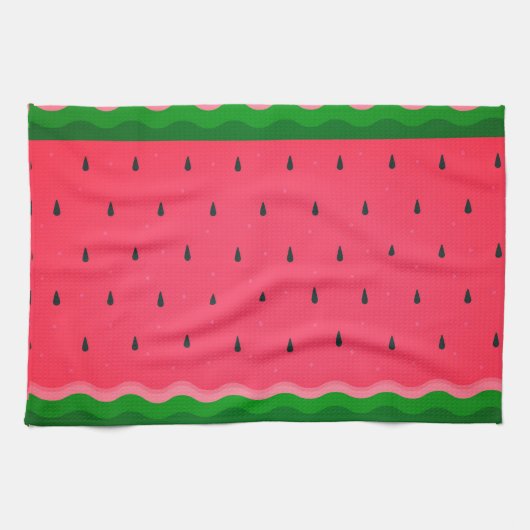 Serviettes de cuisine de pastèque (Horizontal)