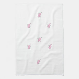 SERVIETTES DE CUISINE DE PORCS DE VOL