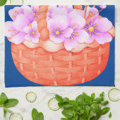 Serviettes de cuisine de printemps (Plié)
