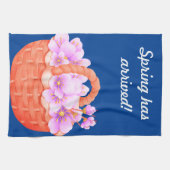 Serviettes de cuisine de printemps (Horizontal)