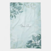 Serviettes de cuisine de printemps botanique moder (Vertical)