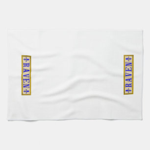 Serviettes de cuisine de Raven Fleur de Lis