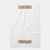 Serviettes de cuisine de Raven Fleur de Lis (Vertical)