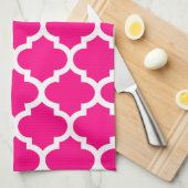 Serviettes de cuisine de roses indien de (Quart Plié)