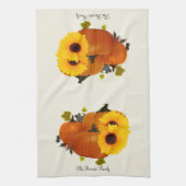 Serviettes de cuisine de Thanksgiving (Vertical)