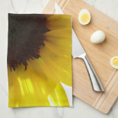 Serviettes de cuisine de tournesol (Quart Plié)