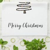 Serviettes de cuisine de vacances (Plié)