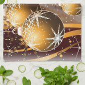 Serviettes de cuisine de vacances de corgi de (Plié)