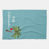 Serviettes de cuisine de vacances Mele Kalikimaka (Horizontal)