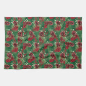 Serviettes de cuisine de vacances Pinecones (Horizontal)