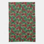 Serviettes de cuisine de vacances Pinecones (Vertical)