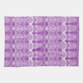 Serviettes de cuisine décoratives violettes (Horizontal)