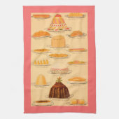 Serviettes de cuisine desserts vintages (Vertical)