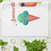 Serviettes de cuisine d'été (Plié)