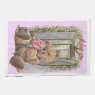 Serviettes de cuisine d'ours de nounours