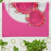 Serviettes de cuisine Dragon Fruit (Plié)