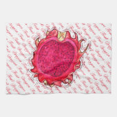 Serviettes de cuisine Dragon Fruit (Horizontal)
