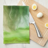 Serviettes de cuisine Dream Light Green Tree (Quart Plié)