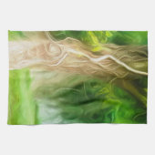 Serviettes de cuisine Dream Light Green Tree (Horizontal)