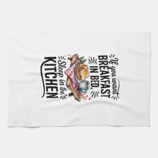 Serviettes de cuisine-Drôle Citation serviette de (Horizontal)