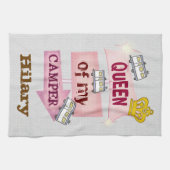 Serviettes de cuisine drôles faites sur commande (Horizontal)