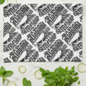 Serviettes de cuisine du Bataillon Alabama (Plié)