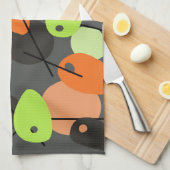 Serviettes de cuisine du milieu du siècle (Quart Plié)