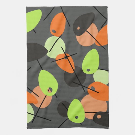 Serviettes de cuisine du milieu du siècle (Vertical)