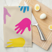 Serviettes de cuisine du monde entier (Quart Plié)